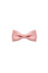 Handmade hairpin with pink bow Coral Pink