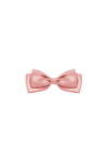 Spinka do włosów handmade z różową kokardą Coral Pink