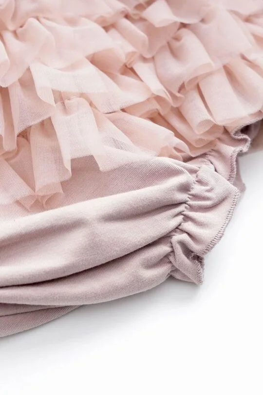 figandpear pink girly bloomers detail pants