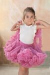 Pink Blossom tulle skirt