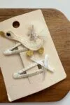Lucky Ducky Hair Clip Set with Bow 2 Pack